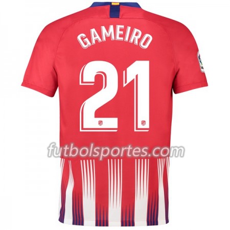 Camisetas Atlético Madrid Gameiro 21 Primera Equipacion 2018/2019